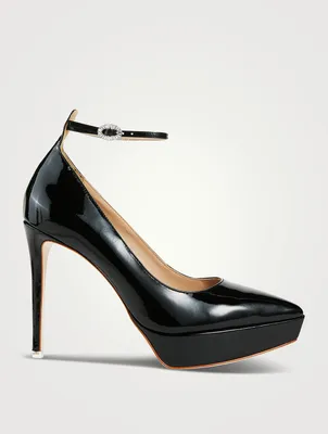 Gracie Patent Leather Platform Pumps