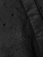 Logo-Embroidered Bomber Jacket
