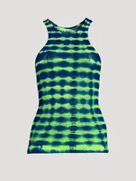 Balance + Wisdom Tie-Dye Tank Top