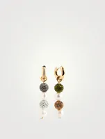 Life Of The Party Hoop Drop Earrings