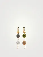 Life Of The Party Hoop Drop Earrings