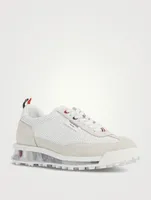 Perforated Leather Sneakers