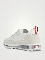 Perforated Leather Sneakers