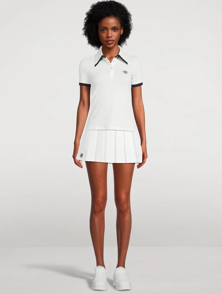Sporty & Rich x Lacoste Tennis Skirt
