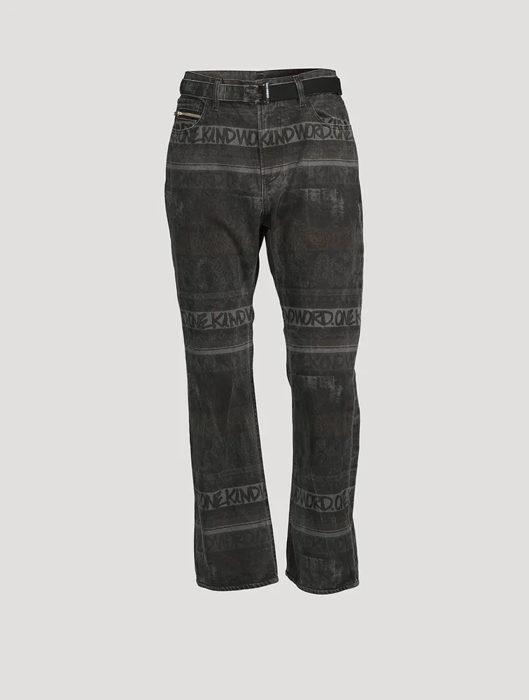 Eric Haze Straight-Leg Jeans