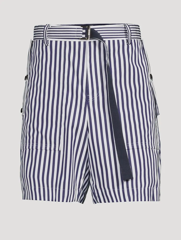 Thomas Mason Cotton Poplin Shorts