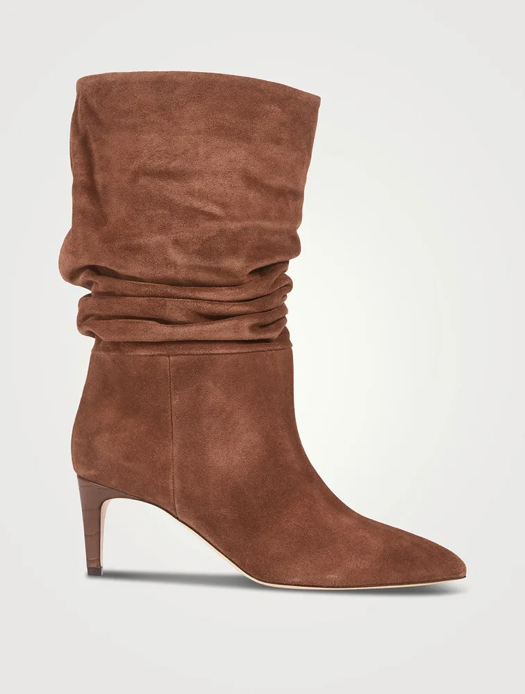 Slouchy Suede Boots