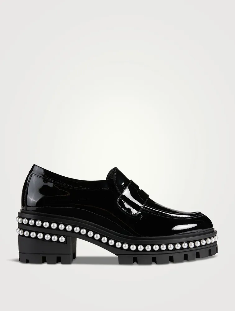 Soho Pearl Patent Leather Loafers
