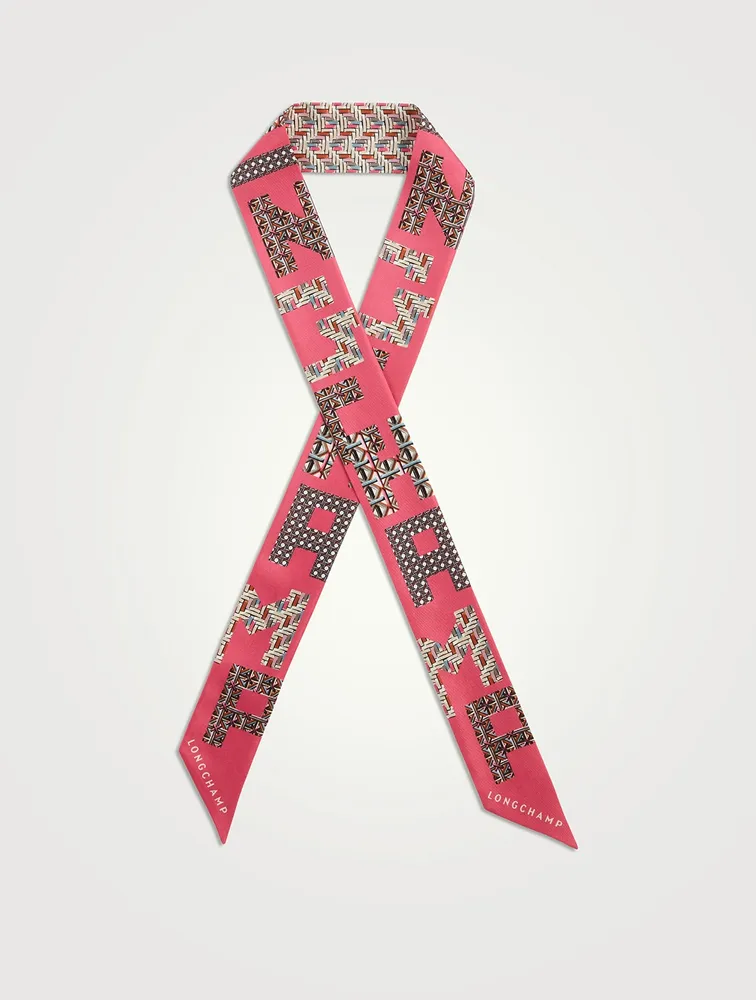 Silk Ribbon Scarf