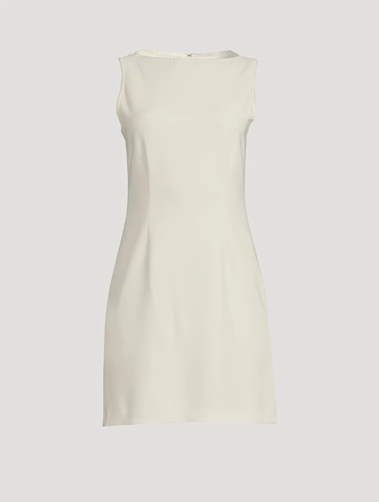 Crepe Shift Dress