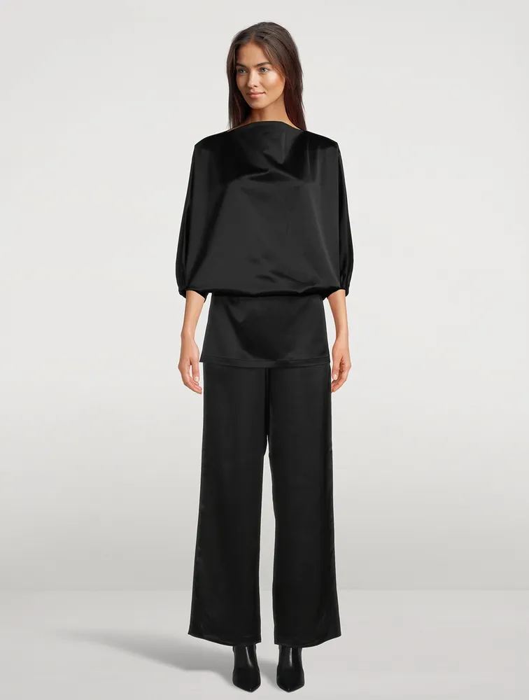 Silk Pajama Pants