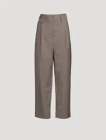 Fluid Wool Trousers
