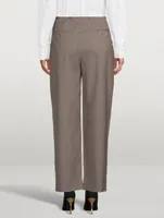 Fluid Wool Trousers