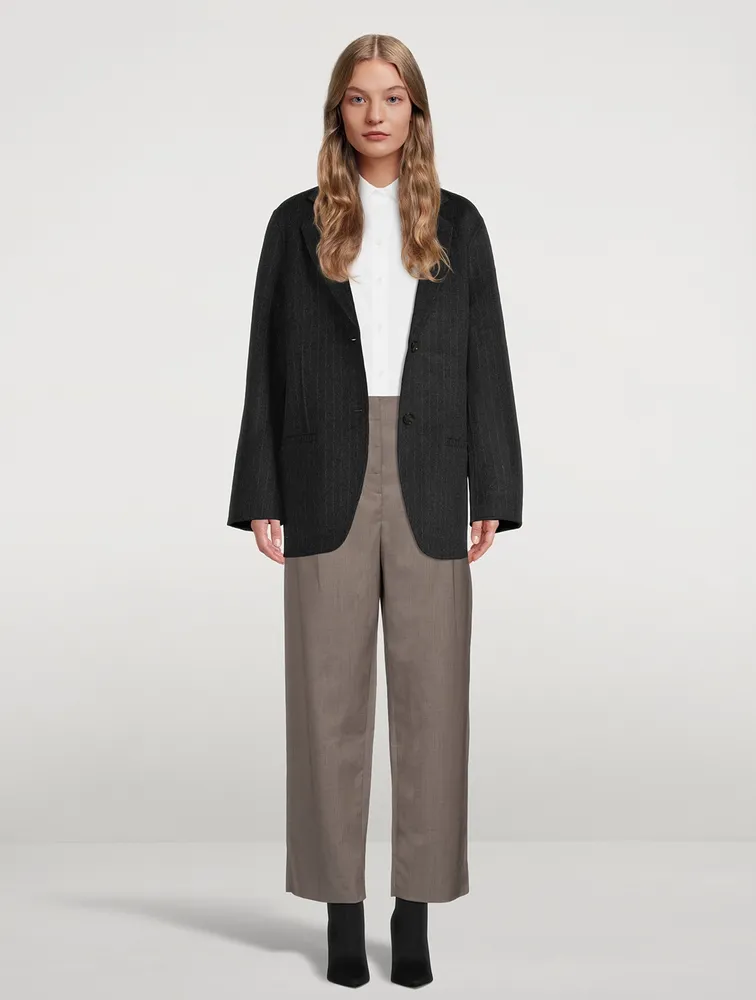 Fluid Wool Trousers
