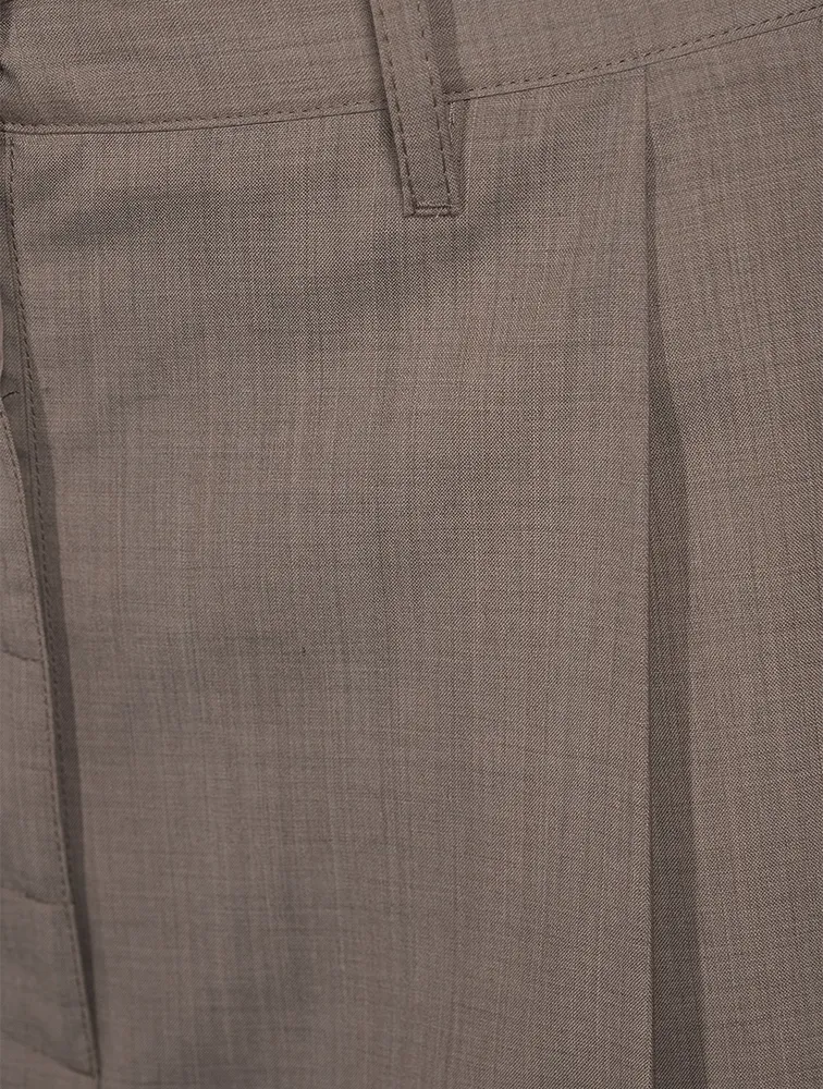 Fluid Wool Trousers