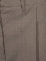 Fluid Wool Trousers
