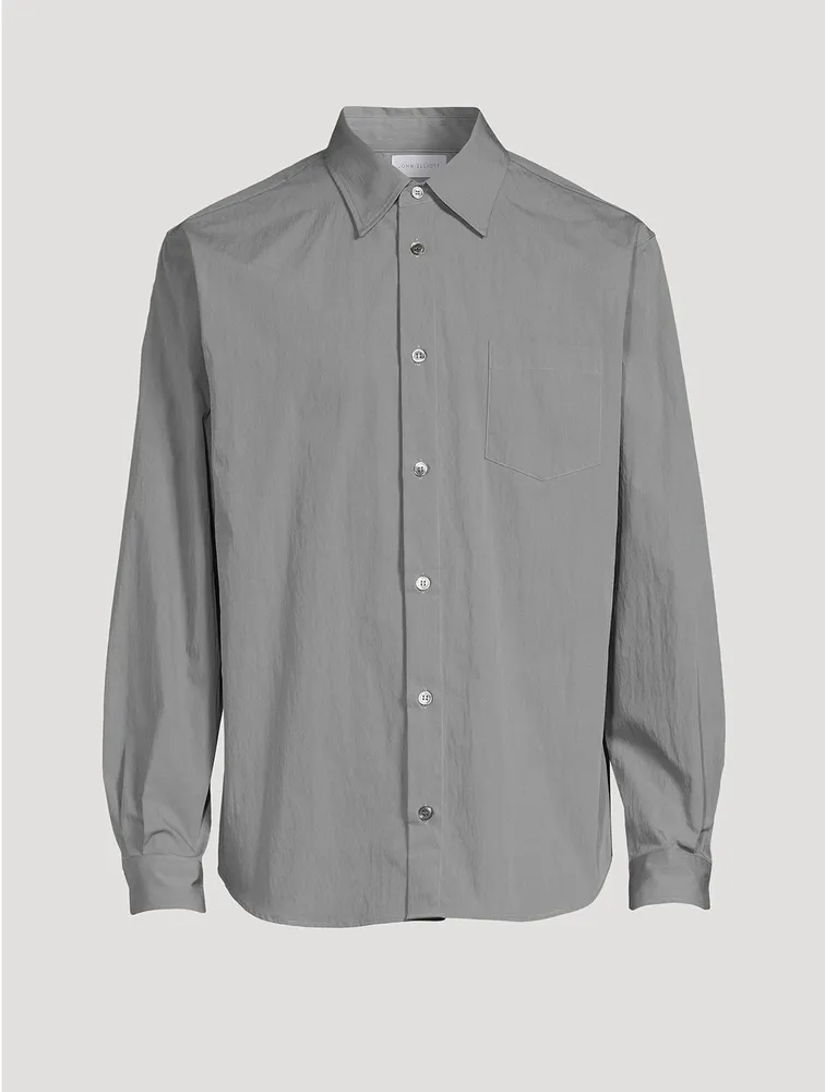 Cloak Cotton And Nylon Oversized Shirt