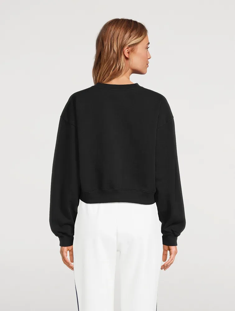 Athletic Club Cropped Sweatshirt
