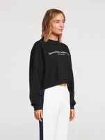 Athletic Club Cropped Sweatshirt