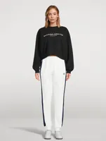 Athletic Club Cropped Sweatshirt