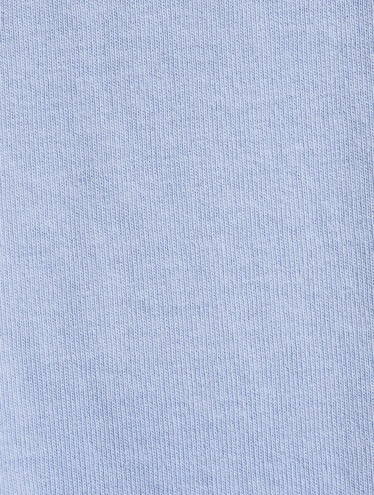 Italic Logo Cropped T-Shirt