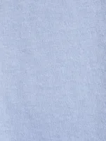 Italic Logo Cropped T-Shirt