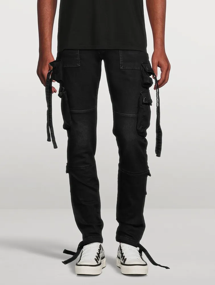 Tactical Denim Cargo Pants