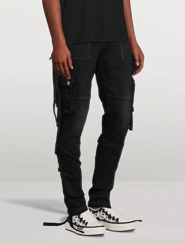 Tactical Denim Cargo Pants
