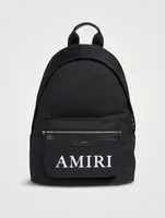 Nylon Logo Backpack