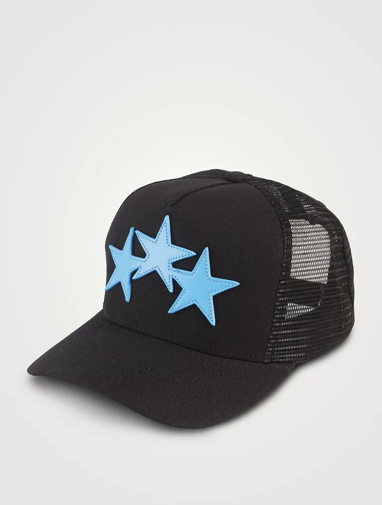Three-Star Trucker Hat
