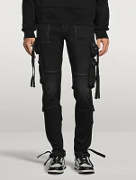 Tactical Denim Cargo Pants