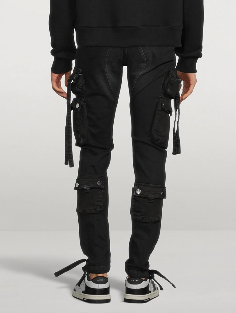 Tactical Denim Cargo Pants