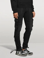 Tactical Denim Cargo Pants