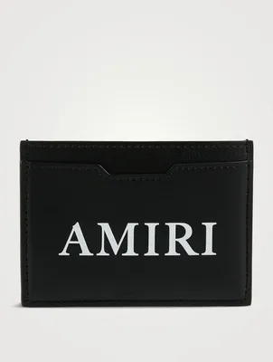Leather Logo Card Case