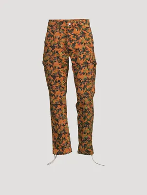 Stretch Twill Cargo Pants