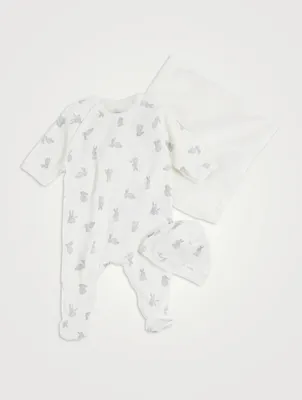 Bunny Cotton Gift Set