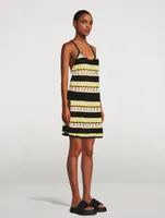 Crochet Cover-Up Slip Dress