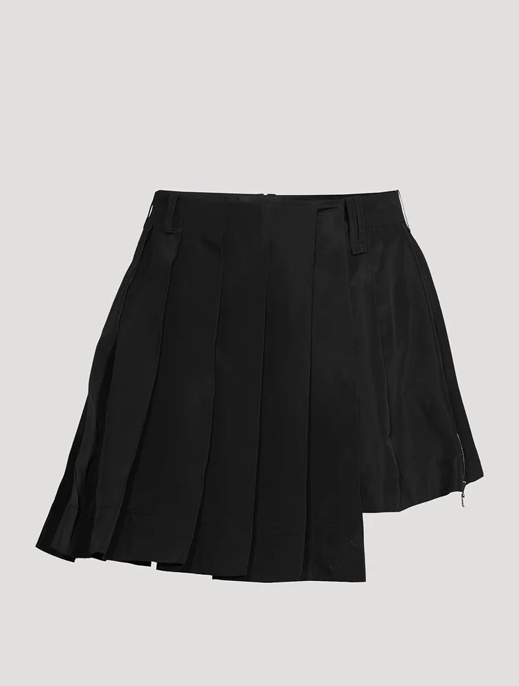 Pleated Mini Skort