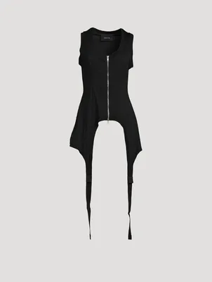 Zip-Front Bodysuit