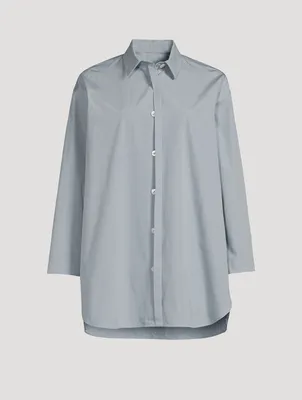 Boxy Cotton Shirt
