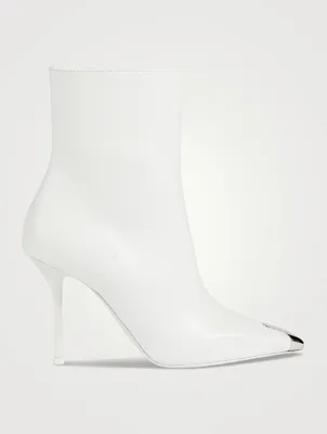 Punk Leather Ankle Boots