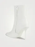 Punk Leather Ankle Boots