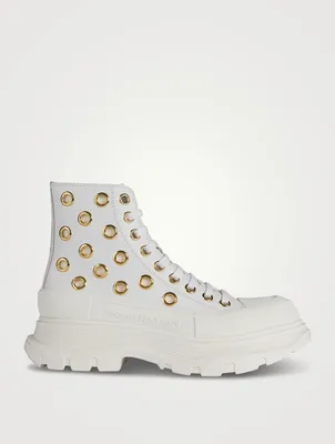 Tread Slick Eyelet Leather Boots