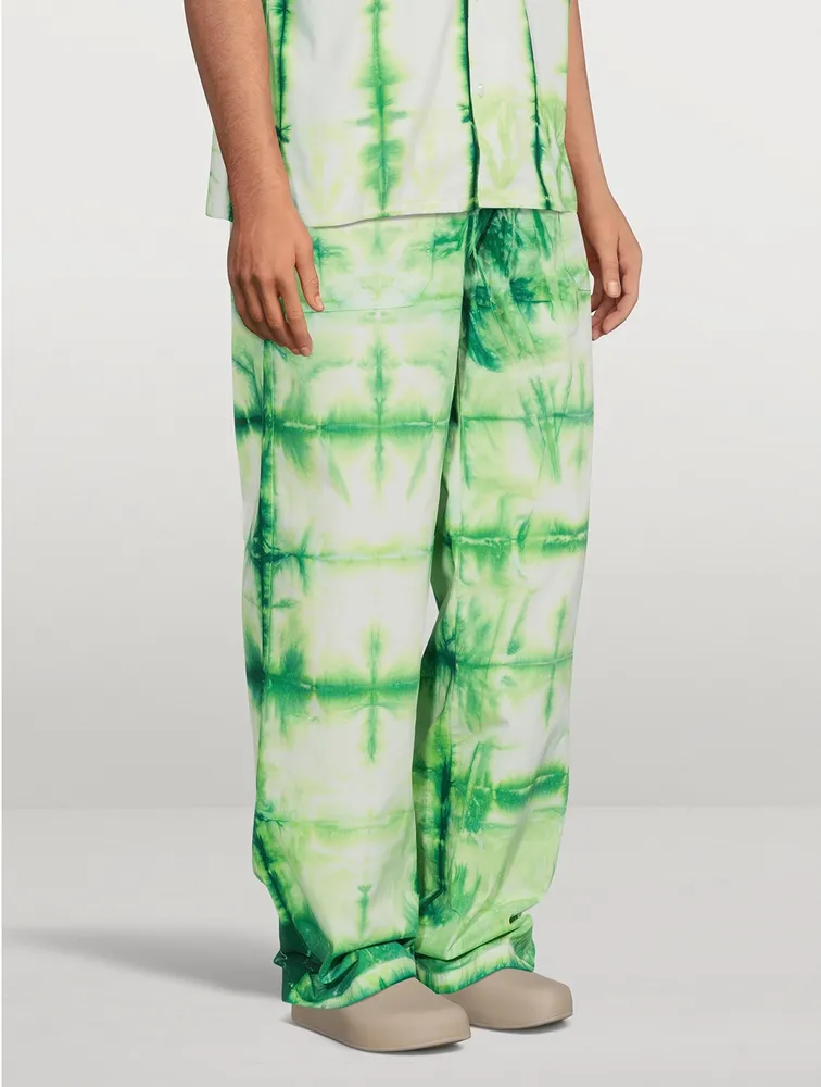 Tie-Dyed Baggy Pants