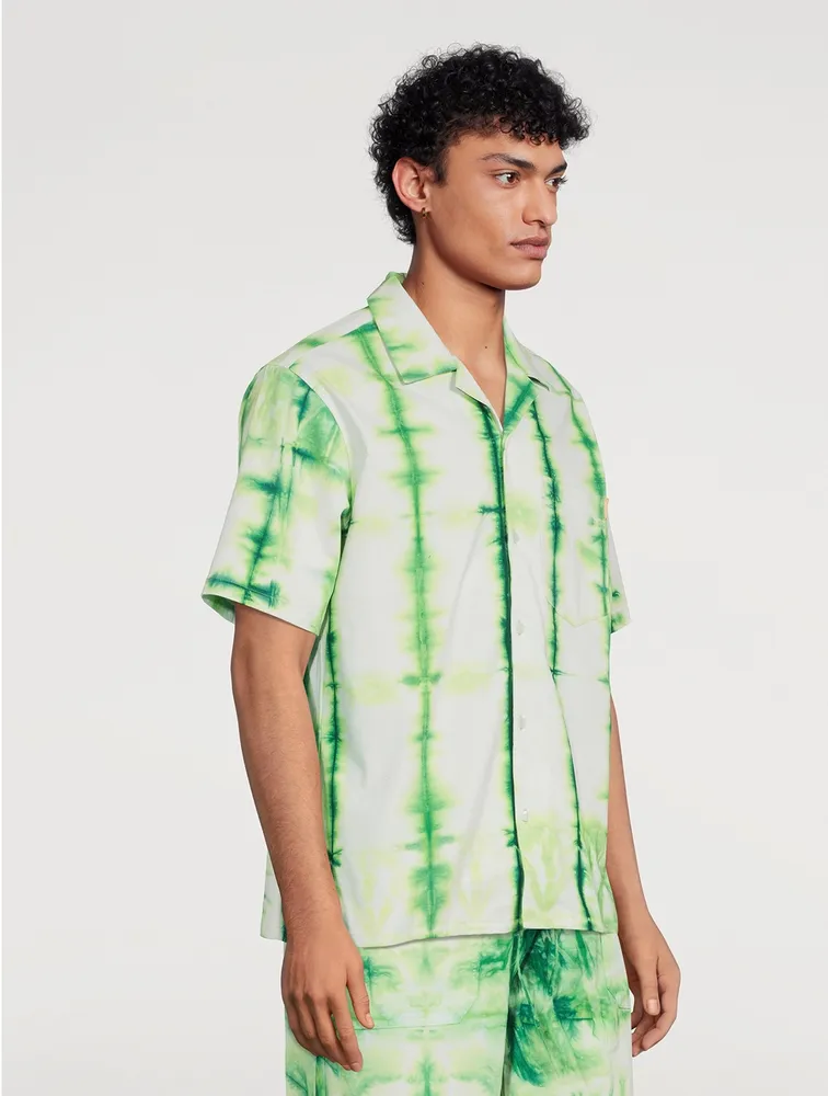 Tie-Dyed Boxy Shirt