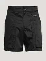 Nylon Cargo Shorts