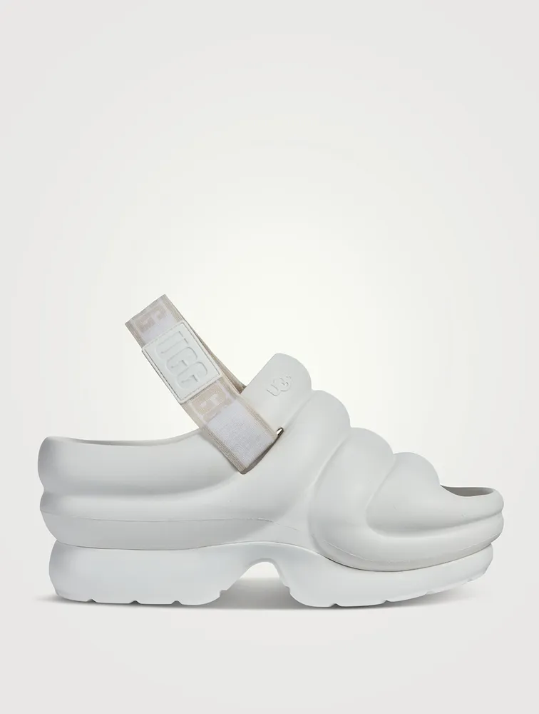 Aww Yeah Rubber Slingback Clogs