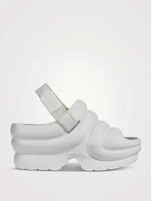 Aww Yeah Rubber Slingback Clogs