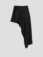 Asymmetric Mini Skirt