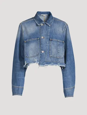Distressed Denim Jacket